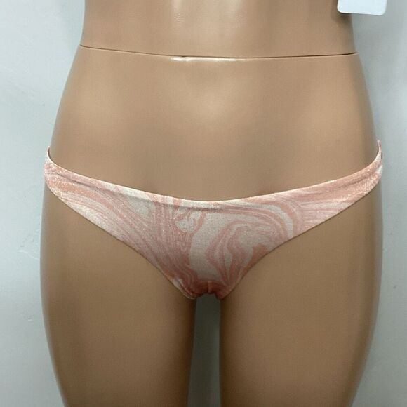 New. L*SPACE metallic swirl bikini set. Retails $198 small - Picture 7 of 16